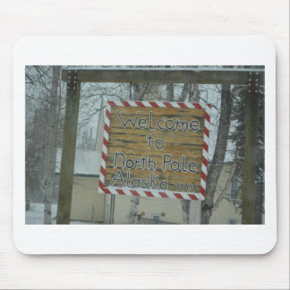 Alfombrilla De Ratón Tiempo congelado copo de nieve Polo Norte Alaska