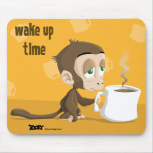 Alfombrilla De Ratón Tiempo de despertar rápido Mousepad