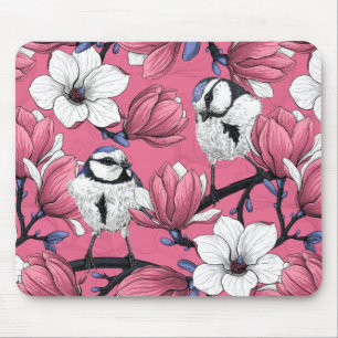 Alfombrilla De Ratón Tiempo de primavera en rosa