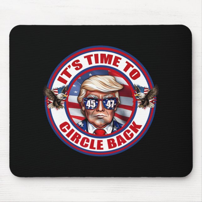 Alfombrilla De Ratón Tiempo De Retractarse Del Verdadero Buen Hombre Pr (Frente)