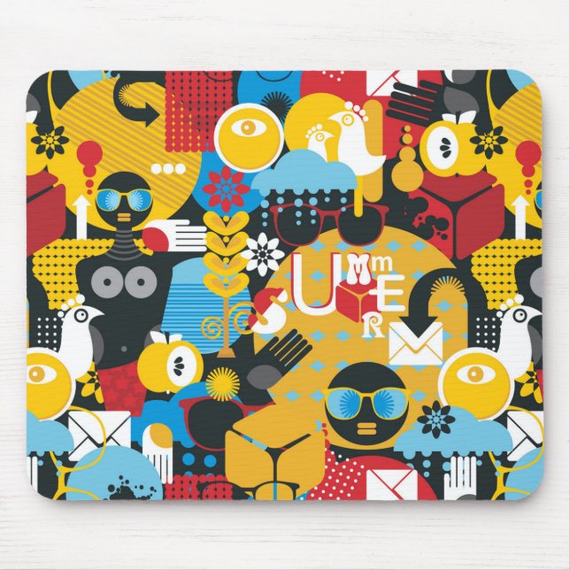 Alfombrilla De Ratón Tiempo de verano (Frente)