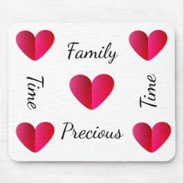 Alfombrilla De Ratón Tiempo familiar, tiempo preciso