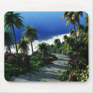 Alfombrilla De Ratón Tiempo Mousepad de la isla