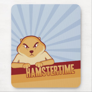 Alfombrilla De Ratón Tiempo Mousepad - vertical del hámster