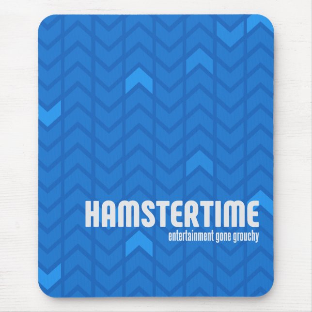 Alfombrilla De Ratón Tiempo Mousepad - vertical del hámster (Frente)
