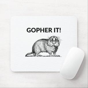 Alfombrilla De Ratón Tiene Gopher Chiste Pun Gopher