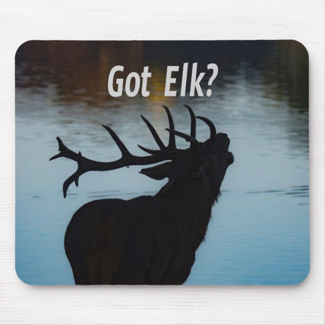 Alfombrilla De Ratón ¿Tienes a Elk? Humor divertido de Hunter (Frente)