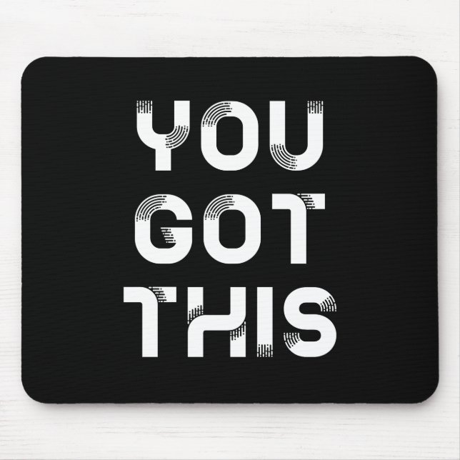 Alfombrilla De Ratón Tienes este ratón (Frente)