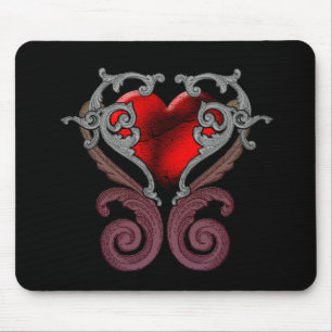 Alfombrilla De Ratón Tienes Mi Corazón (Rojo)
