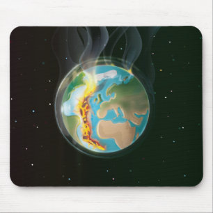 Alfombrilla De Ratón Tierra ardiente