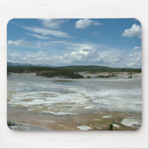Alfombrilla De Ratón Tierra caliente de Yellowstone, géiser