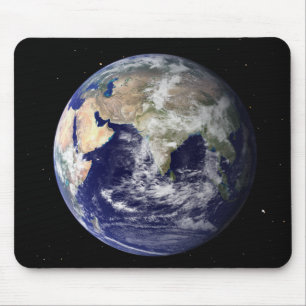 Alfombrilla De Ratón Tierra llena que muestra Europa y Asia 2