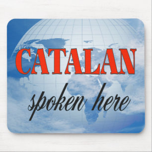 Alfombrilla De Ratón Tierra nublada en catalán