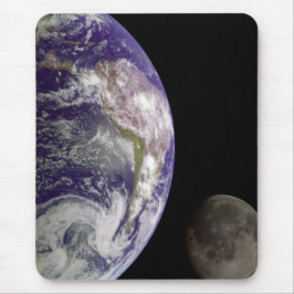 Alfombrilla De Ratón Tierra y luna Mousepad