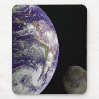 Alfombrilla De Ratón Tierra y luna Mousepad