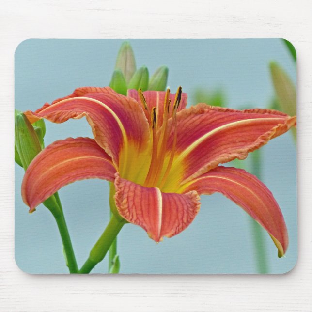 Alfombrilla De Ratón Tiger Daylily (Frente)