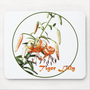 Alfombrilla De Ratón Tiger Lilly