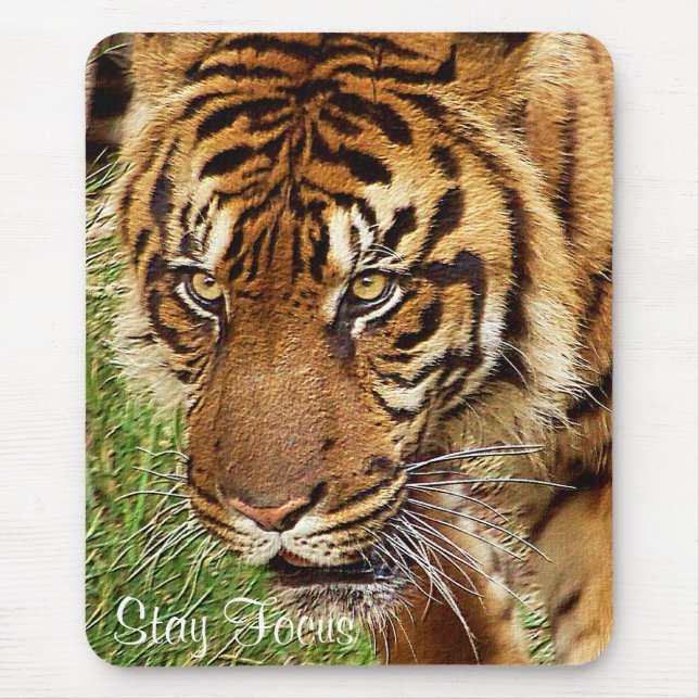 Alfombrilla De Ratón Tiger Power_ Mousepad (Frente)