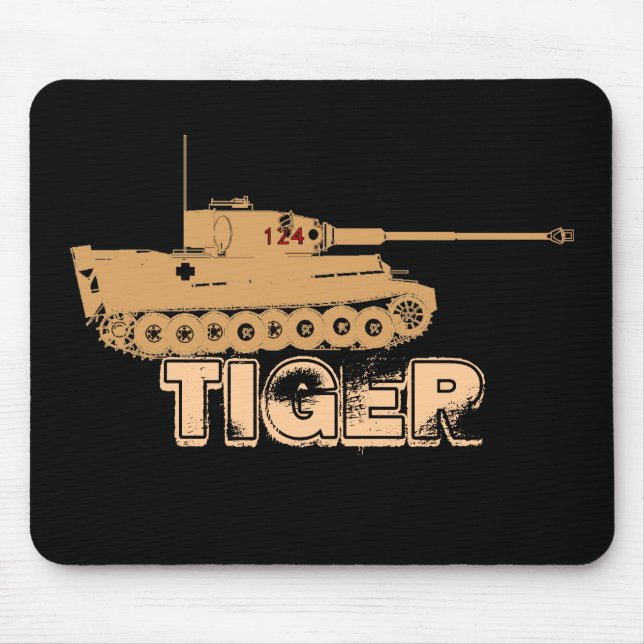 ALFOMBRILLA DE RATÓN TIGRE (Frente)