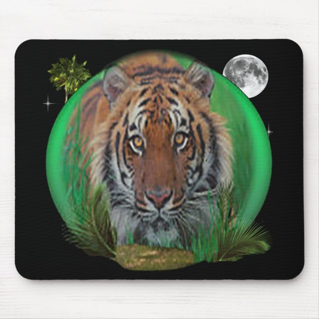 Alfombrilla De Ratón Tigre (Frente)