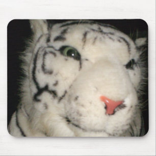 Alfombrilla De Ratón Tigre blanco 1 Mousepad