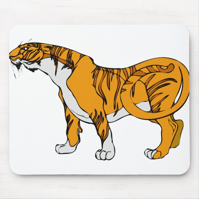 Alfombrilla De Ratón Tigre de Bengala (Frente)