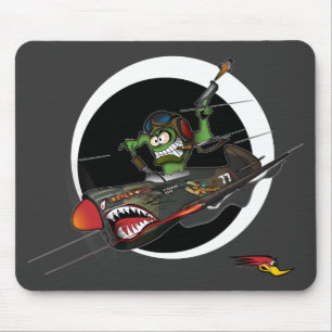 Alfombrilla De Ratón Tigre Mousepad del vuelo