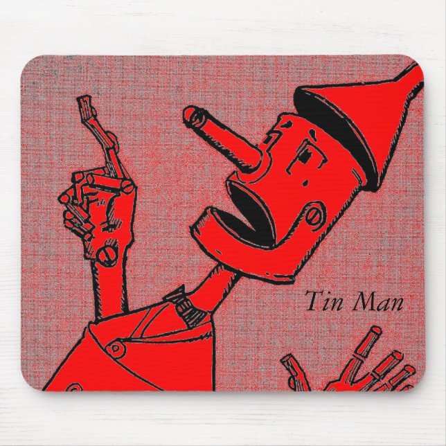 Alfombrilla De Ratón Tin Man Mouse Pad (Frente)