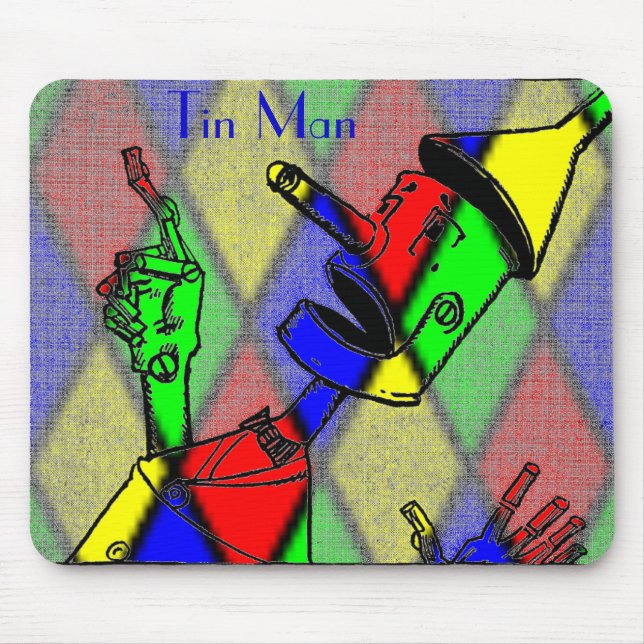 Alfombrilla De Ratón Tin Man Mouse Pad (Frente)