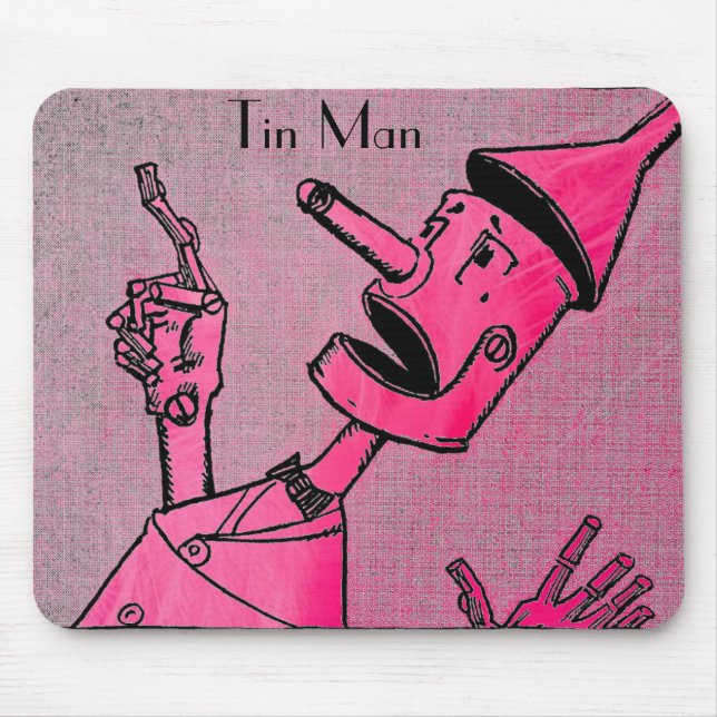 Alfombrilla De Ratón Tin Man Mouse Pad (Frente)
