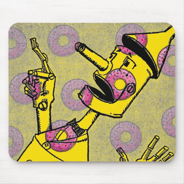 Alfombrilla De Ratón Tin Man Mouse Pad (Frente)