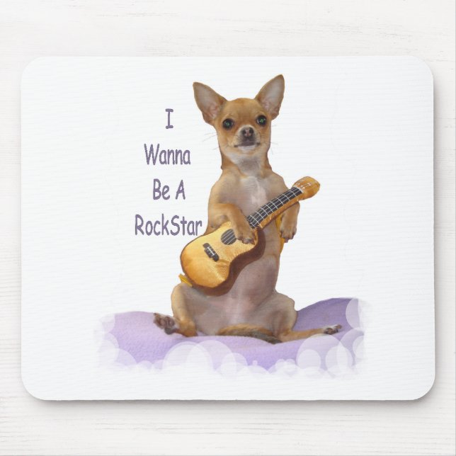 Alfombrilla De Ratón Tinkerbell RockStar (Frente)