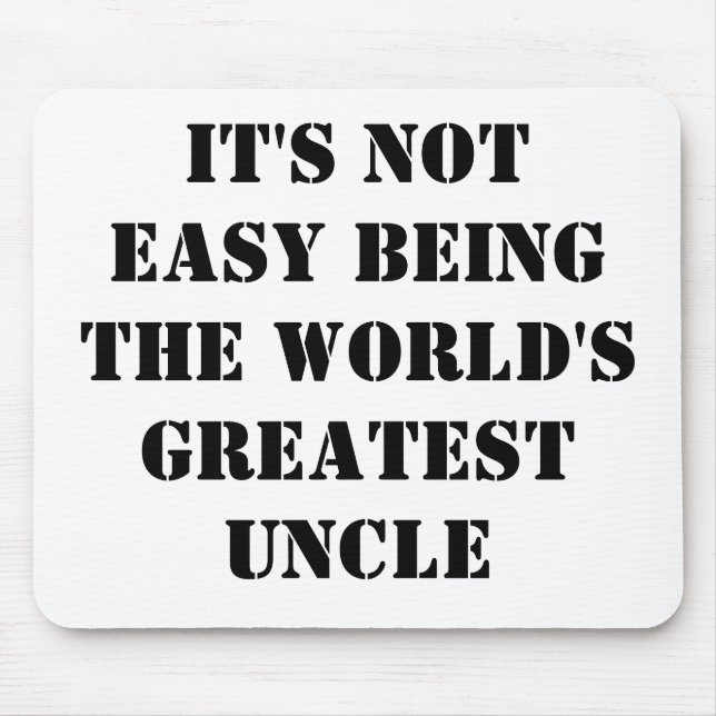 Alfombrilla De Ratón Tío (Frente)