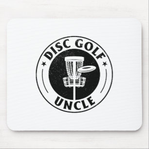 Alfombrilla De Ratón Tío de Disc Golf - Tío Jugador de Disc Golf Pla