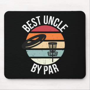 Alfombrilla De Ratón Tío divertido mejor disco de golf por par Frisbee
