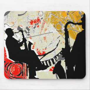 Alfombrilla De Ratón Tíos de Jazz