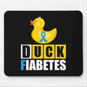 Alfombrilla De Ratón Tipo 1 Diabetes Diabetes Fiabetes T1D Conciencia