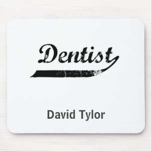 Alfombrilla De Ratón Tipografía dentista