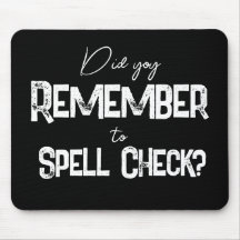 Tipografía divertida simple almohadilla de ratón b