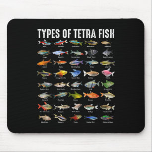 Alfombrilla De Ratón Tipos de peces Tetra - Especies de peces de acuari