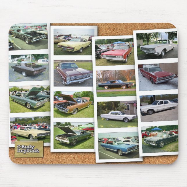 Alfombrilla De Ratón Tiras de la foto (Frente)