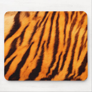 Alfombrilla De Ratón Tiras de tigre Naranja salvajes y vibrantes