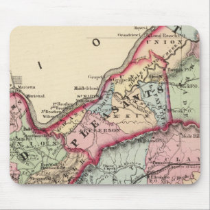 Alfombrilla De Ratón Tiro, Ritchie, Plasantes, Madera, Condados de Wirt