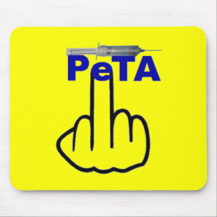 Alfombrilla De Ratón Tirón de Mousepad Peta