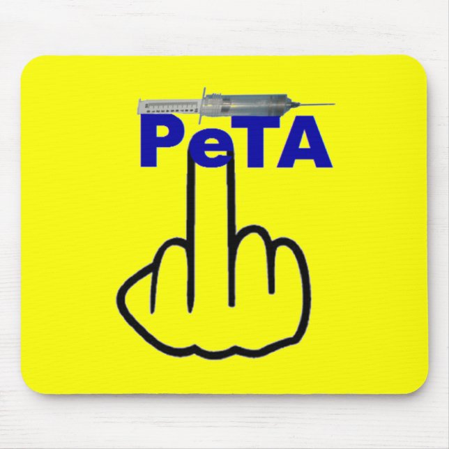 Alfombrilla De Ratón Tirón de Mousepad Peta (Frente)