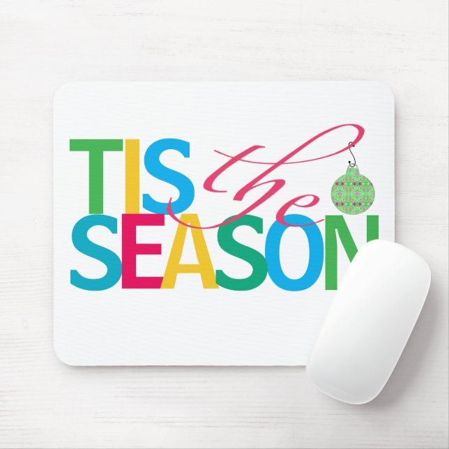 Alfombrilla De Ratón Tis the Season 2025 Mouse Pad (Con ratón)