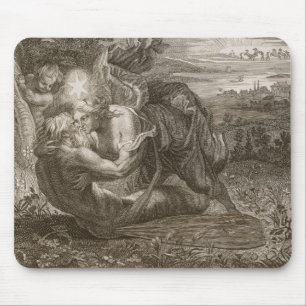 Alfombrilla De Ratón Tithonus, el marido de la aurora, dio vuelta en un