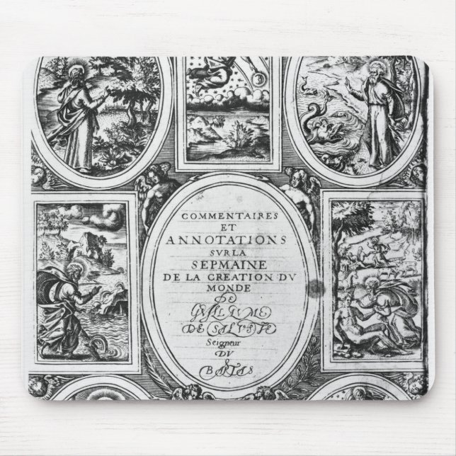 Alfombrilla De Ratón Titlepage de 'Commentaires y de Annotations� (Frente)