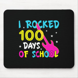 Alfombrilla De Ratón Tocé 100 Días De Música De Guitarra En La Escuela