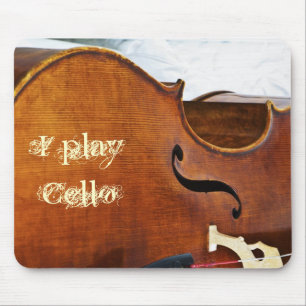 Alfombrilla De Ratón Toco el violoncelo
